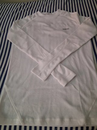 Camiseta de invierno BOOMERANG blanca