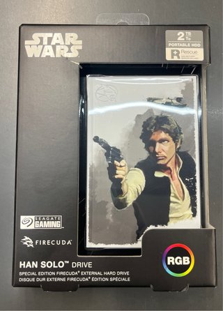 Disco Duro Externo Seagate Star Wars Han Solo 2TB