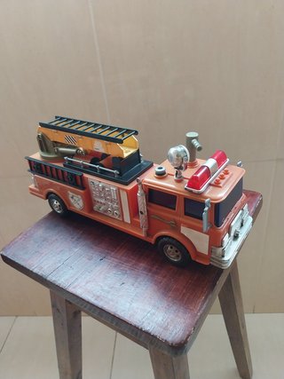 Camião dos bombeiros, brinquedo vintage