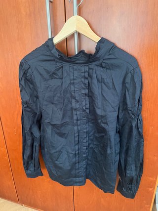 Camisa Hoss Intropia Negra Mujer