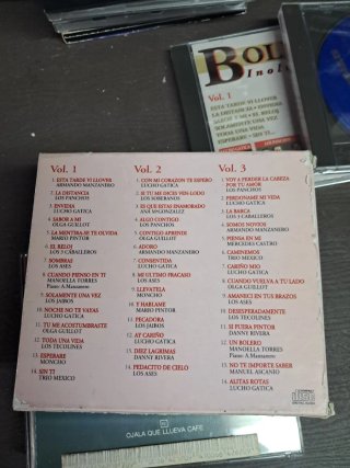 CDs y DVD Los Panchos - Boleros Inolvidables
