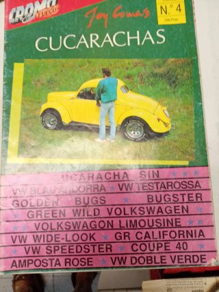 4 revistas VW escarabajo
