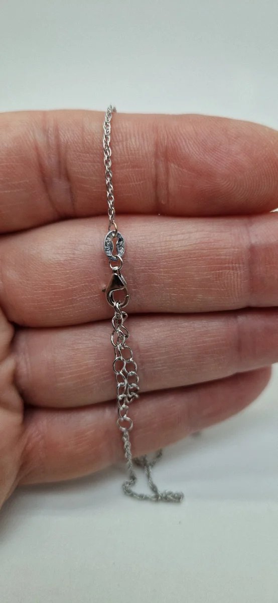 GARGANTILLA DE PLATA Y PERLA