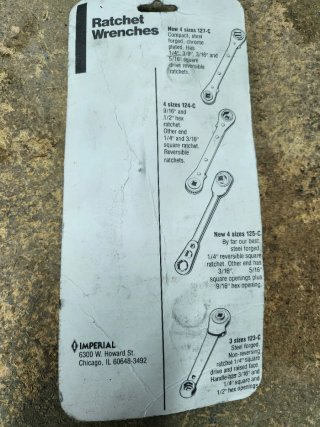 Llave de carraca Imperial 127-C