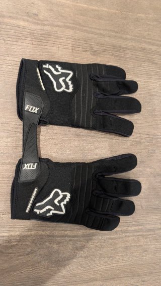Guantes Fox Dirtpaw Negros talla L