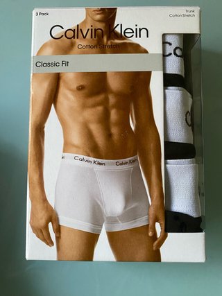Pack 3 Bóxers Calvin Klein - NUEVO