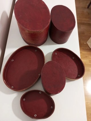 Juego de 3 Cajas Antiguas