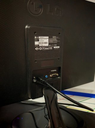 Monitor LG 22MP55HQ FHD Negro