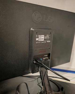 Monitor LG 22MP55HQ FHD Negro