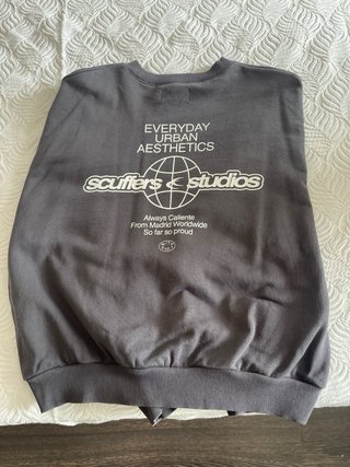 Sudadera Scuffers Crewneck Talla M Gris