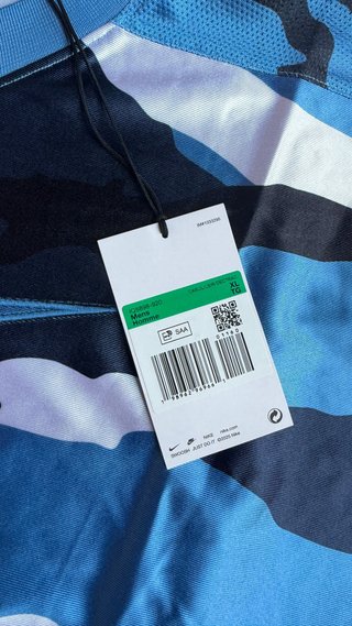 Supreme Nike Football Jersey Blue FW26