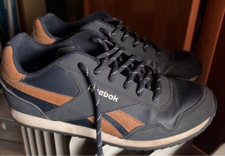 Zapatillas Reebok Azul y Marrón