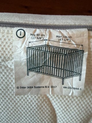 Colchón de Cuna Ikea SKONAST 120x60