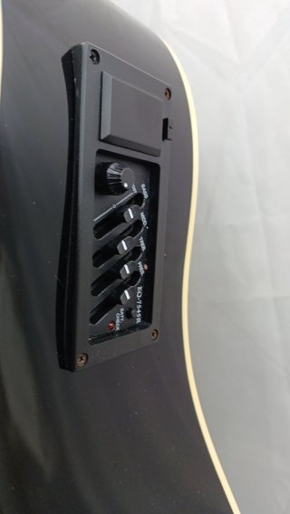 Guitarra Acústica Stix C1-BC Negra con Funda