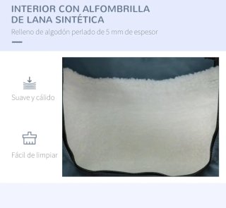 Transportín para Mascotas PawHut Azul