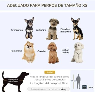 Transportín para Mascotas PawHut Azul
