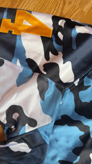 Supreme Nike Football Jersey Blue fw26