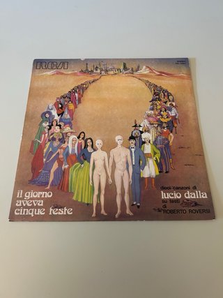 Lucio Dalla - Il giorno aveva cinque feste lp