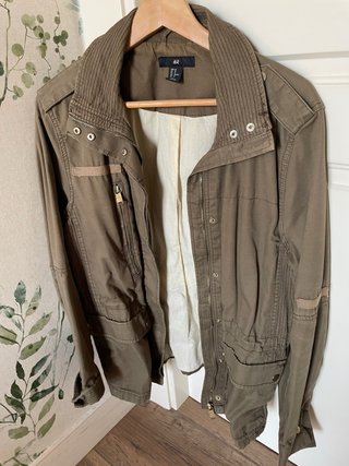 Chaqueta H&M Verde Oliva Talla M