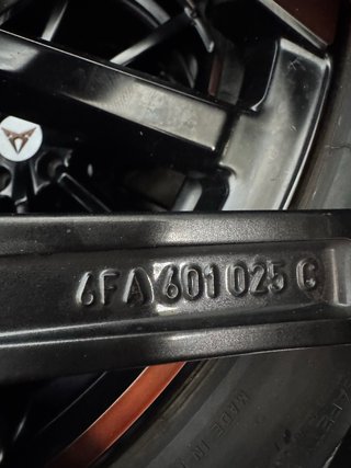 Llantas originales SEAT CUPRA 19 Pulgadas