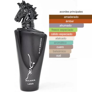 Perfume Maahir Black Edition y Ambientador hogar