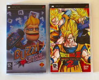 2 Juegos para PSP: Buzz! y Dragon Ball Z