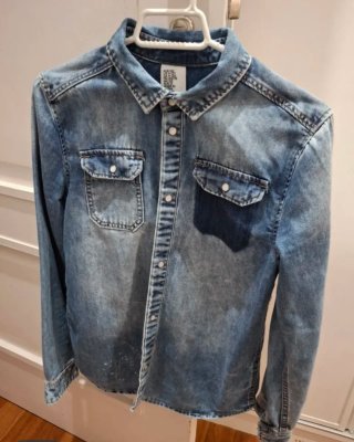 Camisa vaquera azul