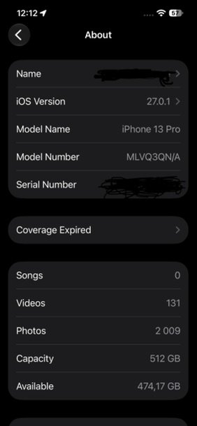 iPhone 13 Pro 512GB Gold