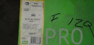 faro suzuki swift izquierdo valeo