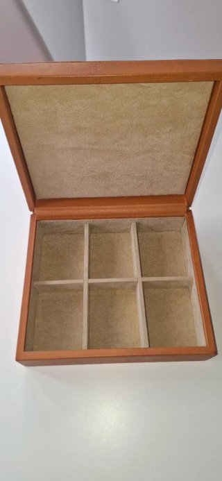 Joyero organizador de 6 compartimentos