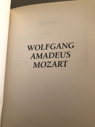 Wolfgang Amadeus Mozart
