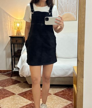 Vestido Peto azul marino