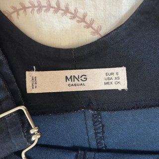 Vestido Peto azul marino