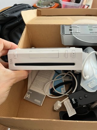 Consola Nintendo Wii con 2 juegos