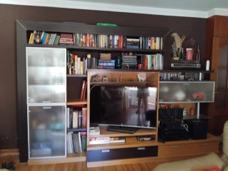 Mueble de salón de madera