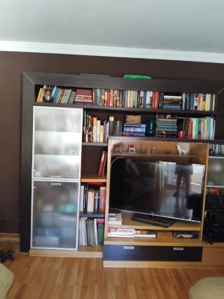 Mueble de salón de madera