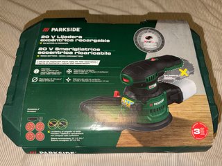 Lijadora Excéntrica Parkside 20v