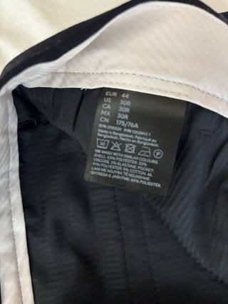 Traje de hombre