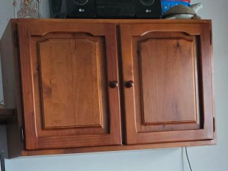 Mueble salón rústico MADERA MACIZA en buen estado