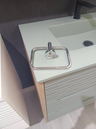 Toallero de Lavabo Cromado