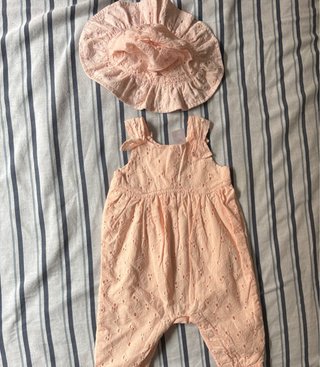 Conjunto Bebé 3 Meses Rosa