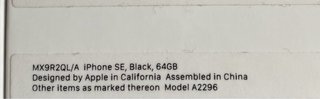 iPhone SE 2020 64GB Negro