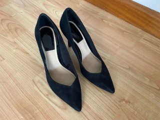 Zapatos de tacón negros