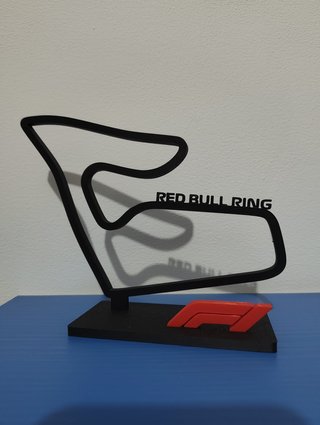 Modellino 3D Circuito Red Bull Ring F1