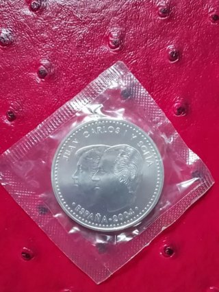 Moneda 12 Euro Felipe y Letizia 2004