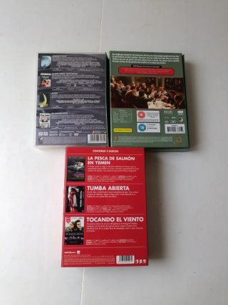 Lote de 3 DVDs: Los Soprano, Ridley Scott y Ewan