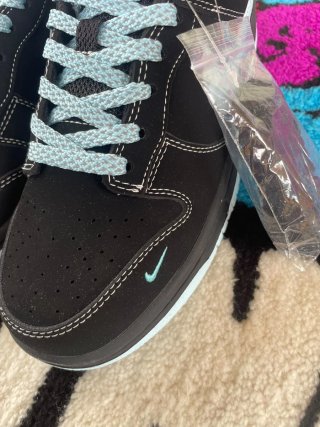 Nike Dunk x Stussy Negro y Azul