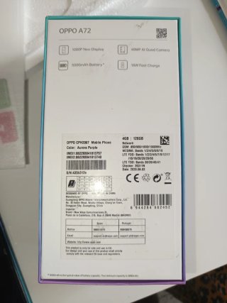 OPPO A72 Aurora Purple