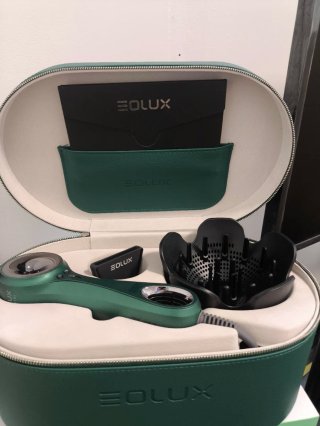 EOLUX Jet Mini Vanity Secador EX-03 Iónico Verde