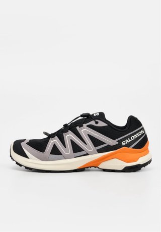 Salomon zapatillas senderismo negras y naranjas